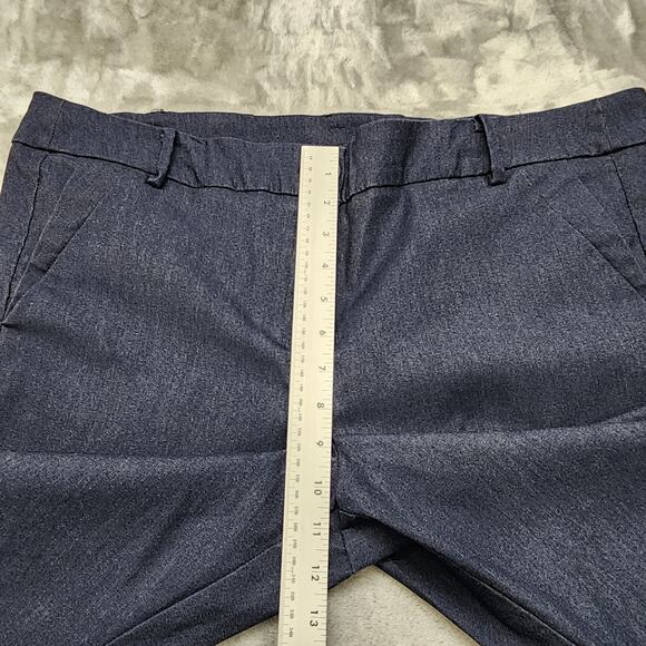 Lane Bryant Pants Womens 18 LONG Blue Mid Rise Boot Cut Stretch Office Preppy - Picture 9 of 12